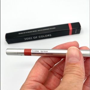 Dose Of Colors Floral Lip Liner Creamy Long Wearing BNIB Nude Makeup Pencil